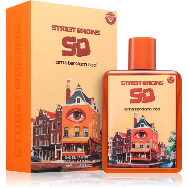 Street Origins Amsterdam Red Eau de Parfum hölgyeknek 75 ml