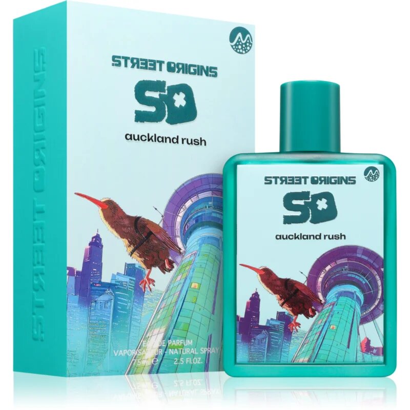 Street Origins Auckland Rush Eau de Parfum uraknak 75 ml