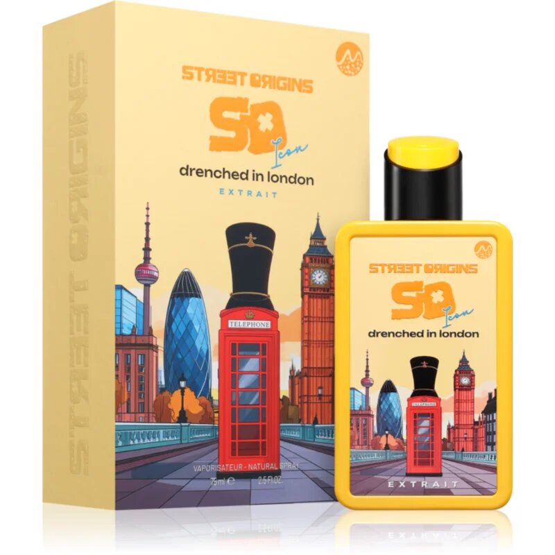 Street Origins Drenched in London parfüm kivonat uraknak 75 ml