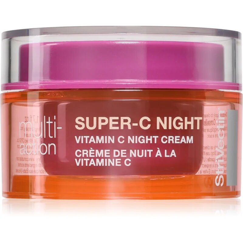 StriVectin Multi-Action Super-C Night Cream élénkítő éjszakai krém C vitamin 50 ml