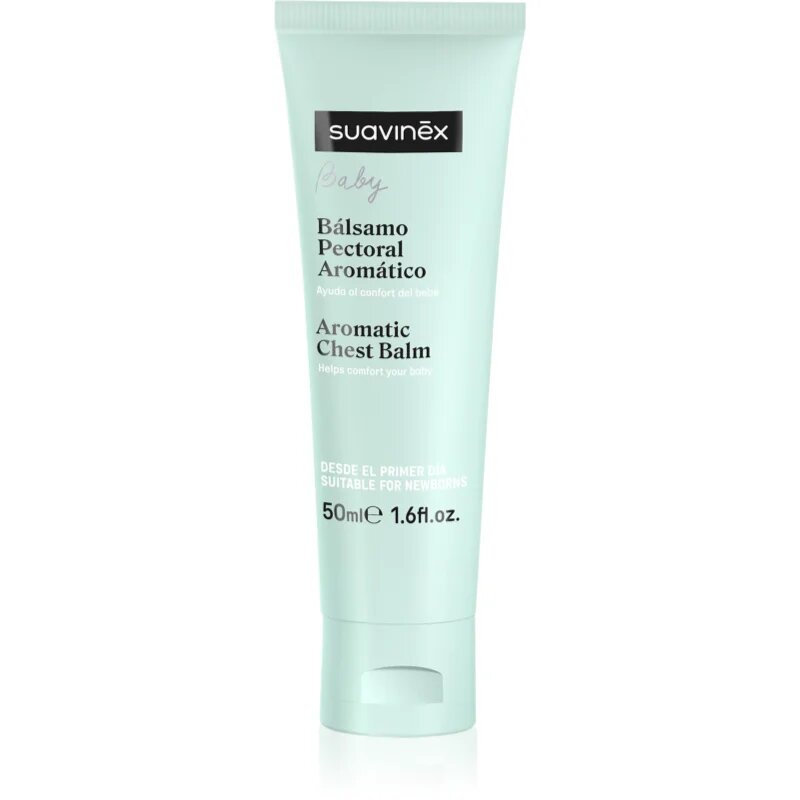 Suavinex Baby Aromatic Chest Balm bedörzsölő balzsam mellkasra 50 ml