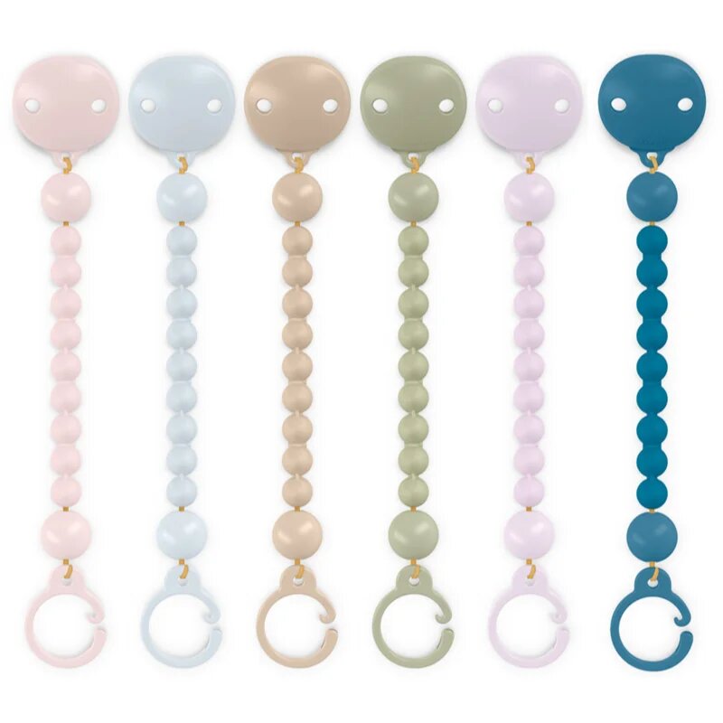 Suavinex Colour Essence Soother Holder cumitartó csipesz Blue 1 db
