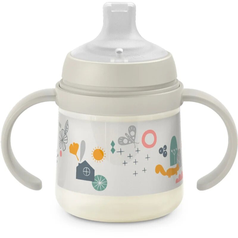 Suavinex Walk First gyerekkulacs fogantyúval 6 m+ Cream 1 db
