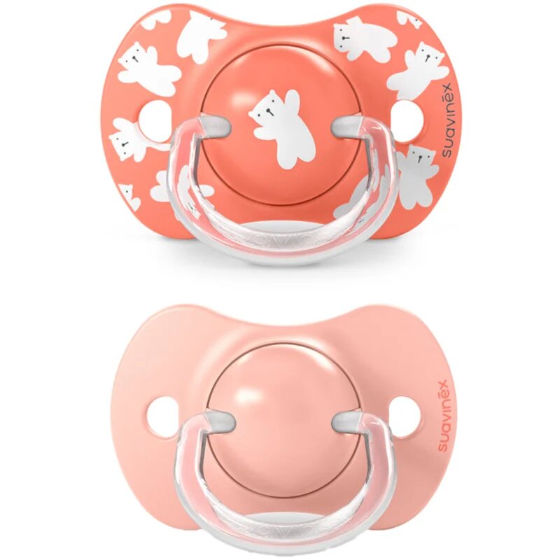 Suavinex Wild & Free Anatomical Silicone 18m+ cumi Pink 2 db