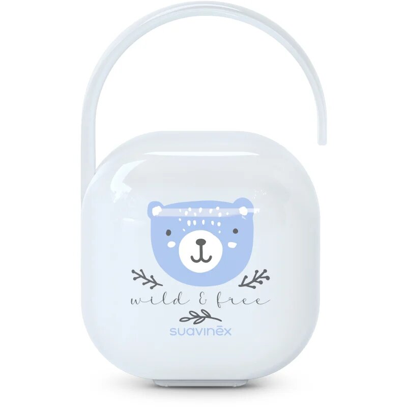 Suavinex Wild & Free Soother Holder cumitartó doboz Blue 1 db
