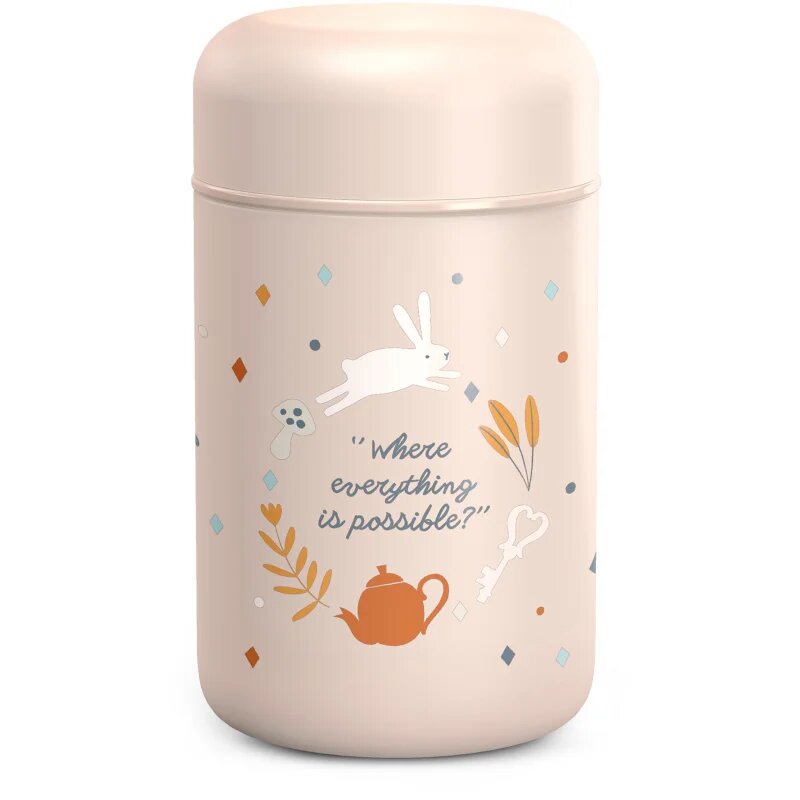 Suavinex Wonderland Food Flask termosz ételekhez Rose 400 ml