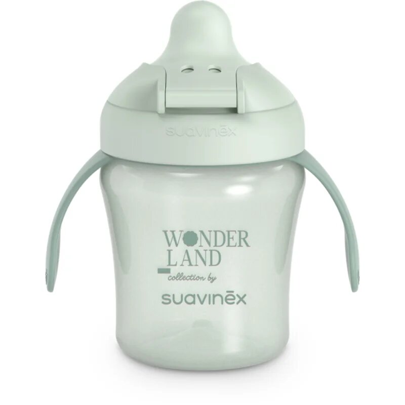 Suavinex Wonderland Learning Cup gyakorlóbögre Green 200 ml