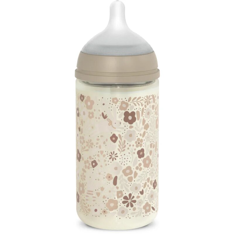 Suavinex Wonderland SX PRO +3 MF gyerekkulacs Cream-Coloured Flower 240 ml