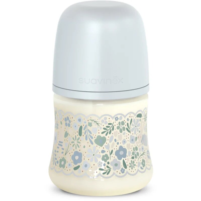 Suavinex Wonderland SX Pro Physiological Anti-Colic cumisüveg Blue Flower 150 ml