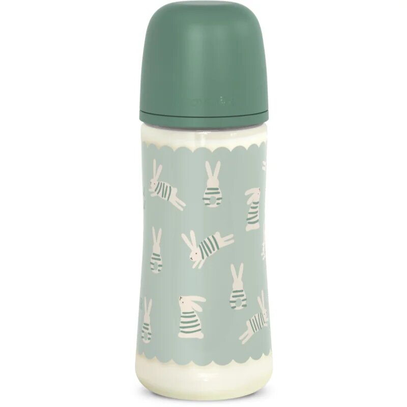 Suavinex Wonderland SX Pro Physiological Anti-Colic cumisüveg Green Bunny 360 ml