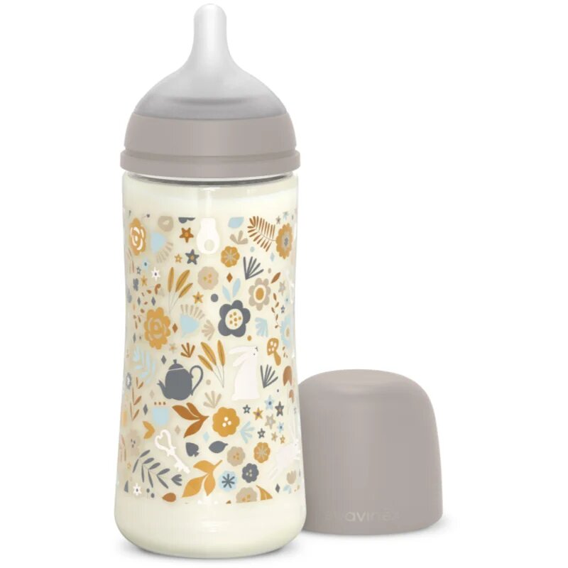 Suavinex Wonderland SX Pro Physiological Anti-Colic cumisüveg L Dense Flow 6 m+ Liberty Cream 1 db