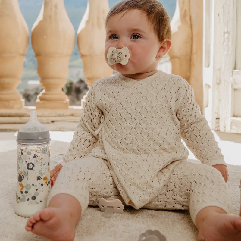 Suavinex Wonderland SX Pro Physiological Anti-Colic cumisüveg L Dense Flow 6 m+ Liberty Cream 1 db
