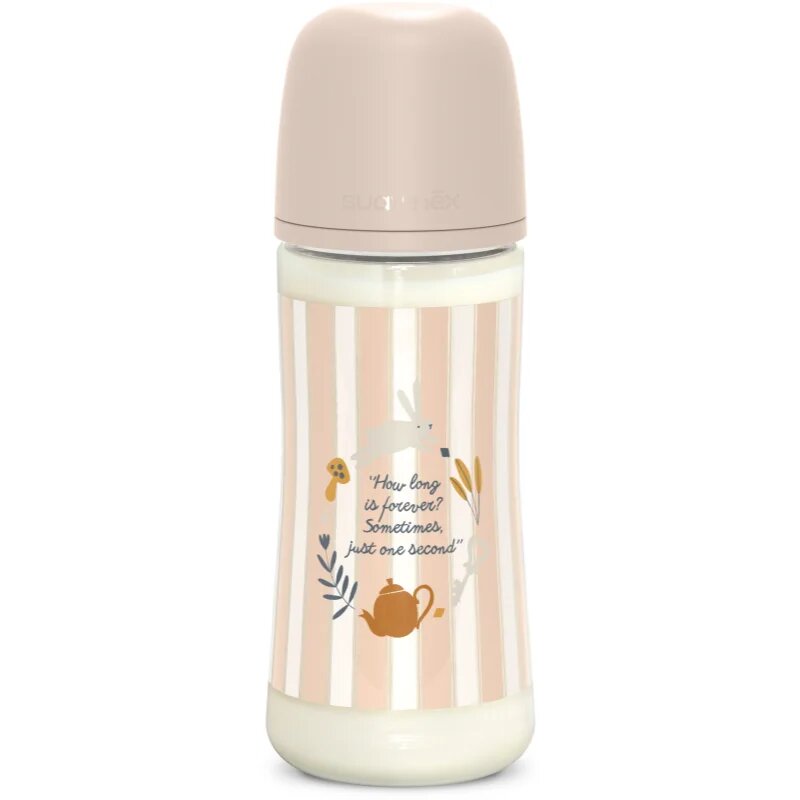 Suavinex Wonderland SX Pro Physiological Anti-Colic cumisüveg L Dense Flow 6 m+ Pink 1 db