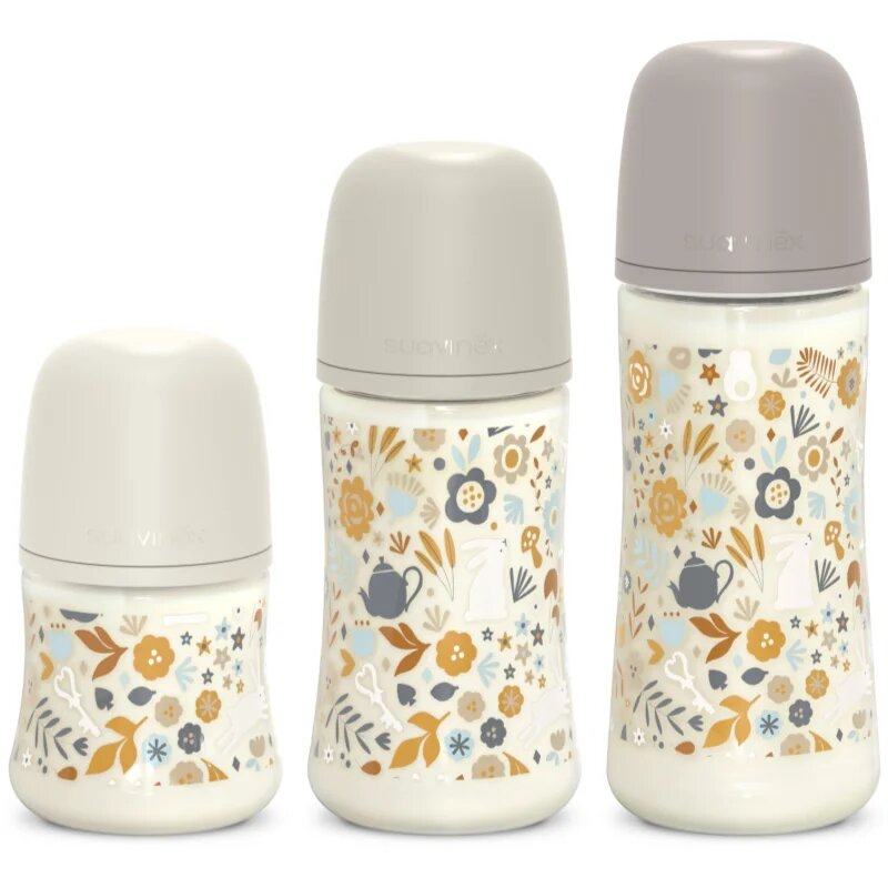 Suavinex Wonderland SX Pro Physiological Anti-Colic cumisüveg S Slow Flow 0 m+ Liberty Cream 1 db
