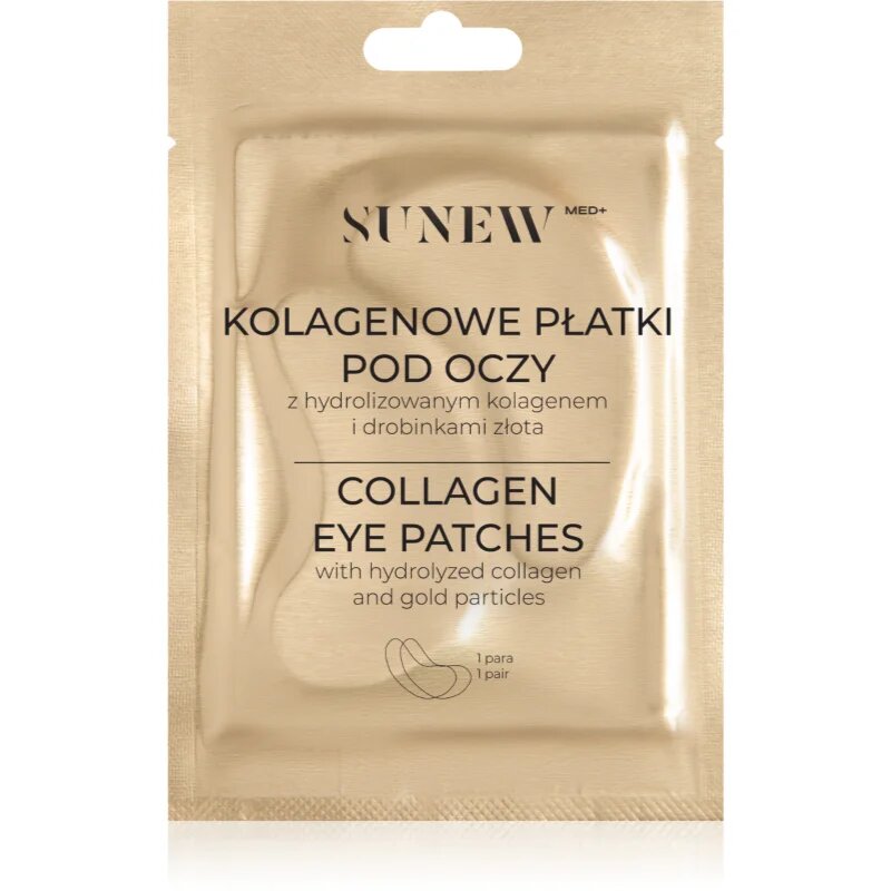 SUNEWMED+ Brightening Collagen Eye Patches zselés párnák a szemre öregedés ellen kollagénnel 2 db