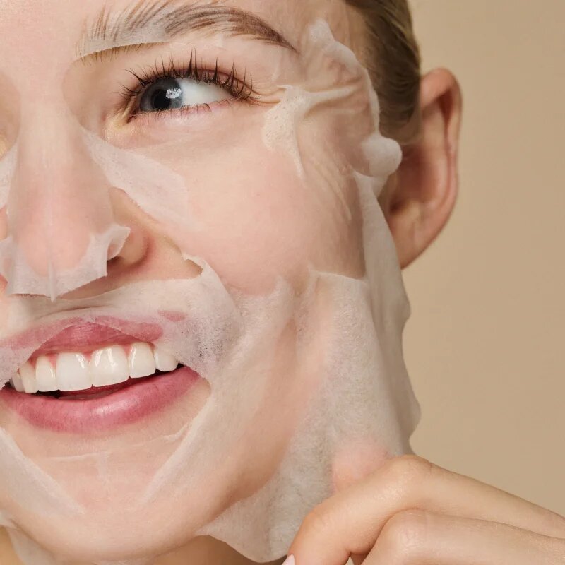 SUNEWMED+ ESSENCE+ Face Sheet Mask with Peptides and Snail Mucin hidratáló gézmaszk peptidekkel 4 db