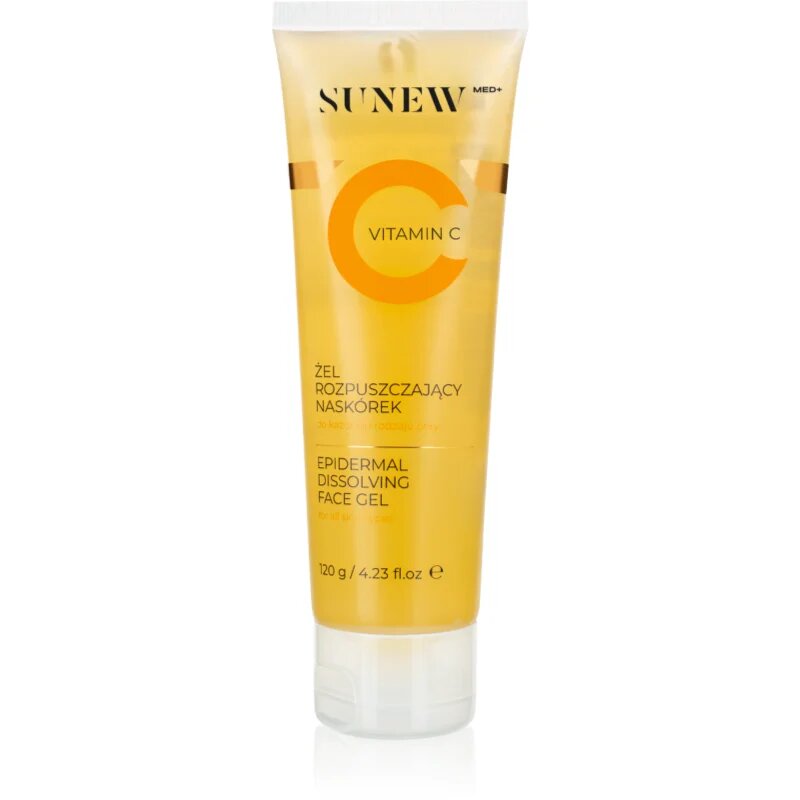 SUNEWMED+ Exfoliating Face Gel tisztító gél elhalt bőr eltávolításához 120 g