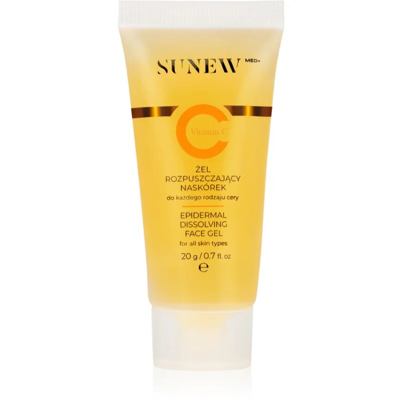 SUNEWMED+ Exfoliating Face Gel tisztító gél elhalt bőr eltávolításához 20 g