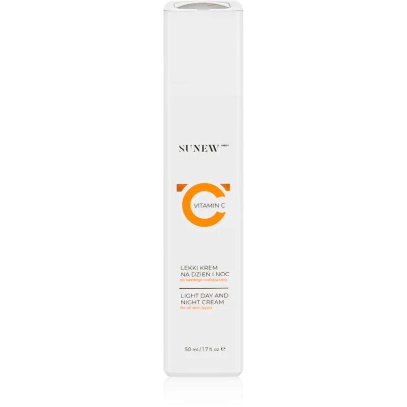 SUNEWMED+ Lightweight Vitamin C Face Cream Day & Night könnyű krém C vitamin 50 ml