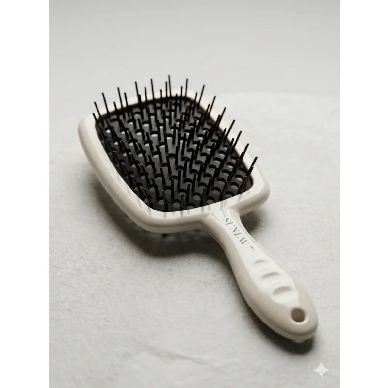 SUNEWMED+ Silk & Glow Detangling Hair Brush hajkefe a könnyű kifésülésért 1 db