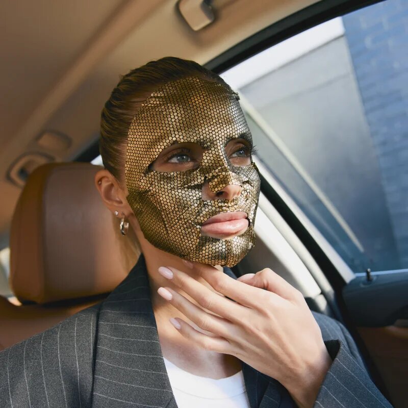 SUNEWMED+ Youth Shot Regenerating Glow Face Sheet Mask arcmaszk a bőr regenerációjára 3 db