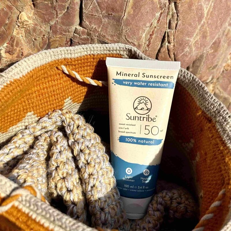 Suntribe Mineral Sunscreen ásványi védőkrém arcra és testre SPF 50 100 ml