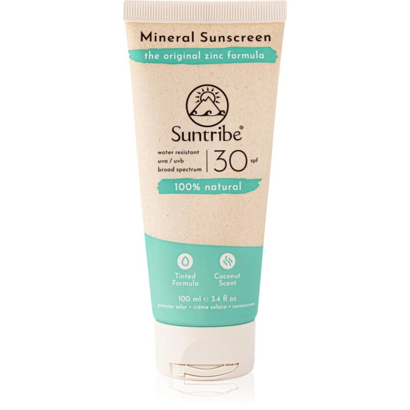 Suntribe Mineral Sunscreen napozó krém ásványi anyagokkal SPF 30 100 ml