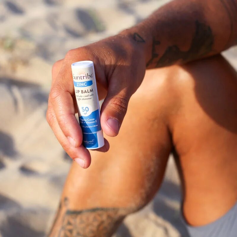 Suntribe Zinc ajakvédő balzsam cinket tartalmaz SPF 50 5 g