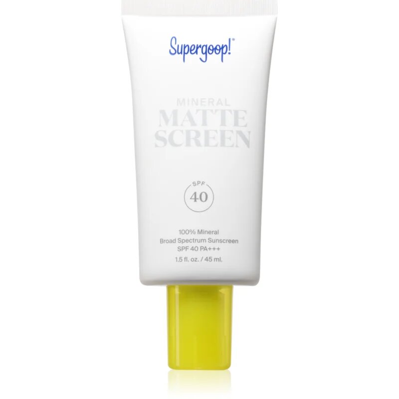 Supergoop! Mattescreen krém ásványi anyagokkal SPF 40 45 ml