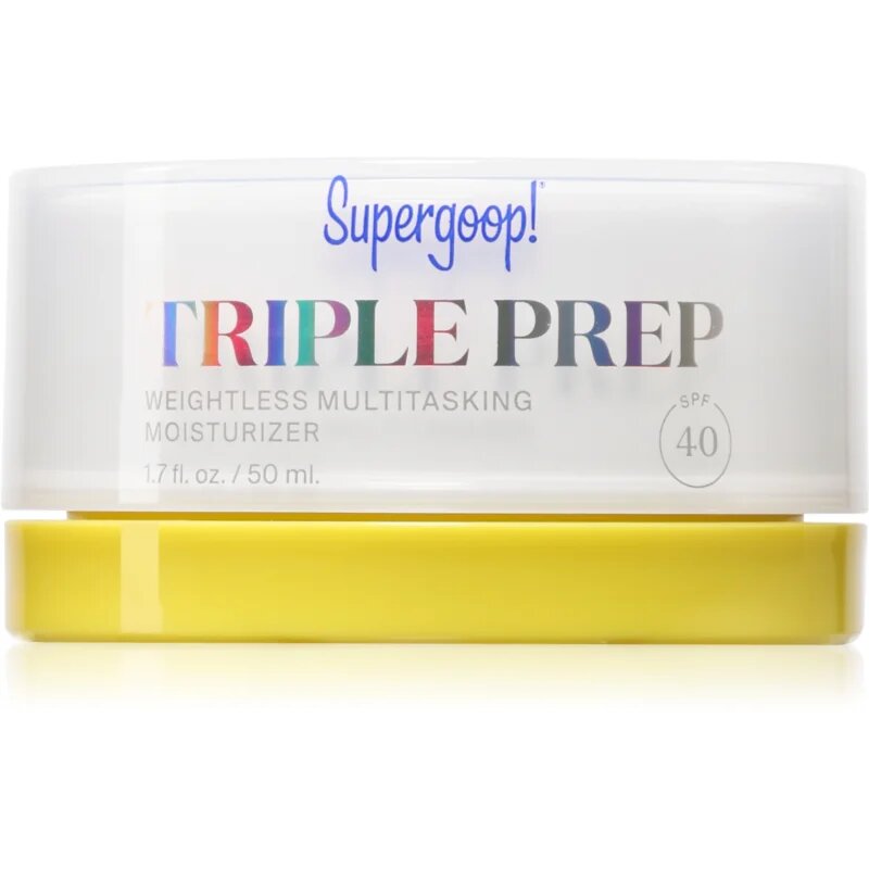 Supergoop! Triple Prep hidratáló krém SPF 40 50 ml
