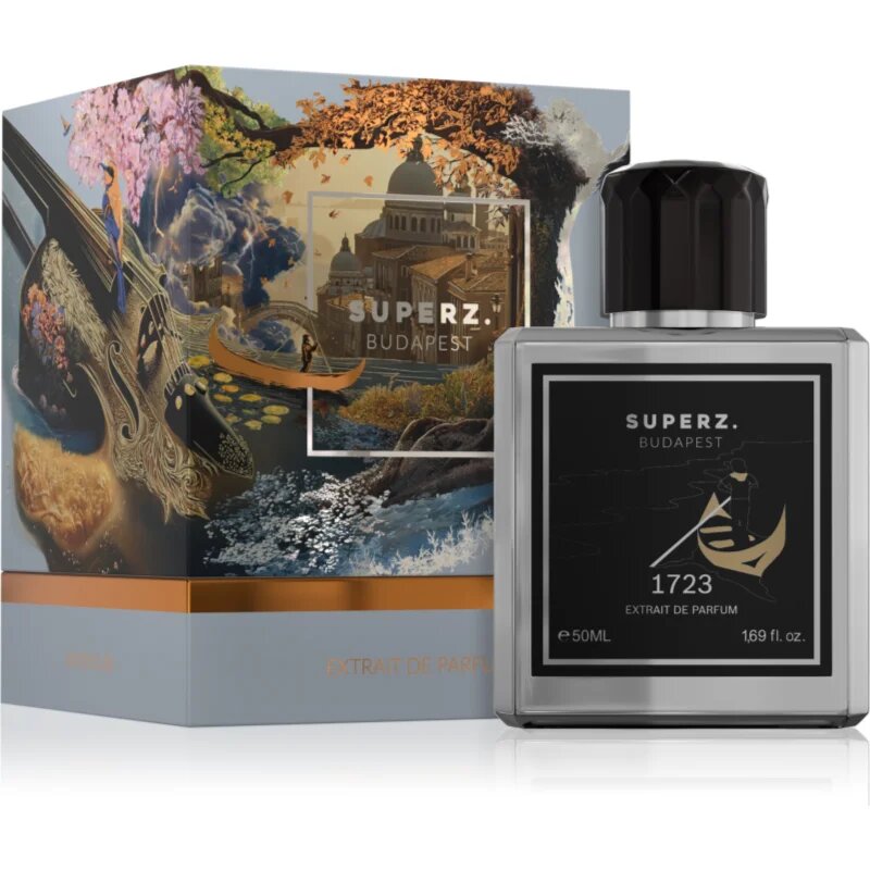 SUPERZ. Budapest 1723 parfüm kivonat uraknak 50 ml