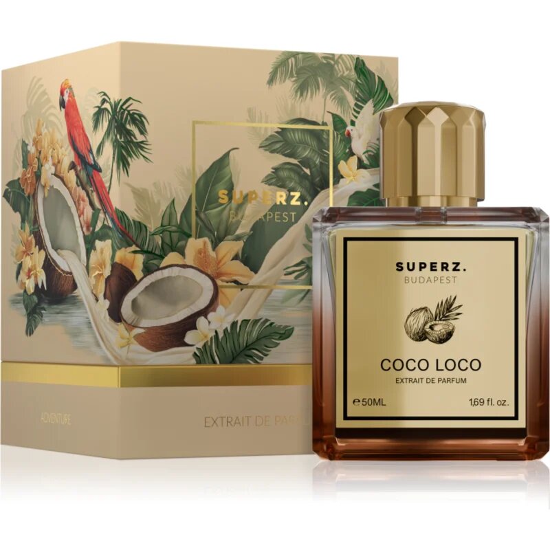 SUPERZ. Budapest Coco Loco parfüm kivonat hölgyeknek 50 ml