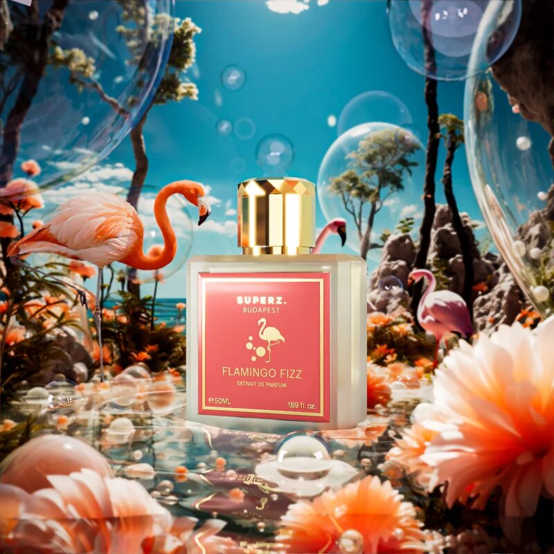 SUPERZ. Budapest Flamingo Fizz parfüm kivonat hölgyeknek 50 ml