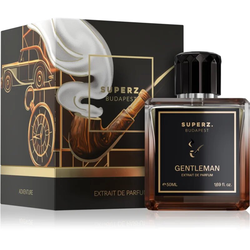 SUPERZ. Budapest Gentleman parfüm kivonat uraknak 50 ml