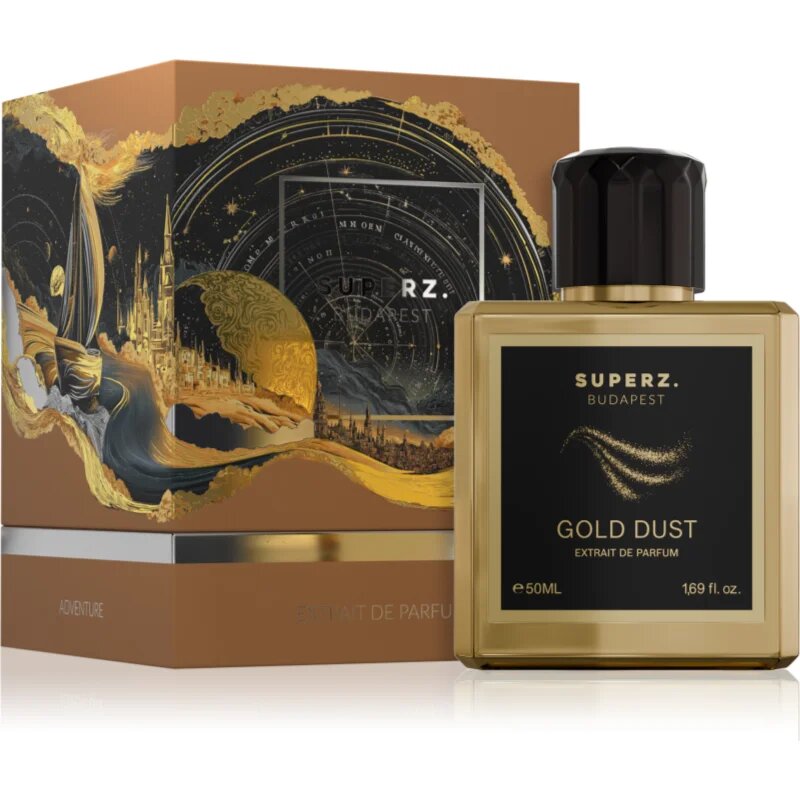 SUPERZ. Budapest Gold Dust parfüm kivonat uraknak 50 ml