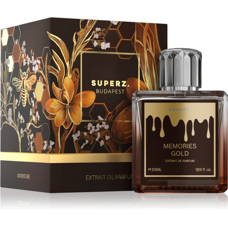 SUPERZ. Budapest Memories Gold parfüm kivonat unisex 50 ml
