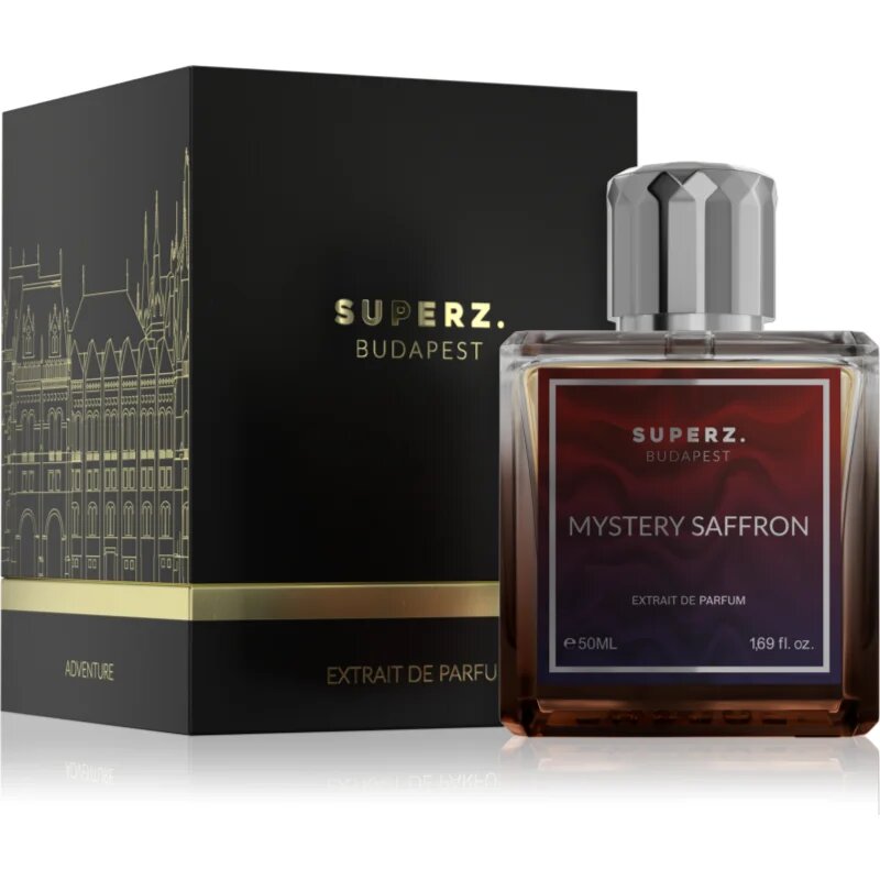 SUPERZ. Budapest Mystery Saffron parfüm kivonat unisex 50 ml