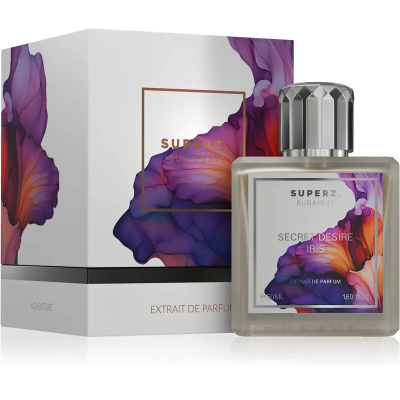 SUPERZ. Budapest Secret Desire Iris parfüm kivonat unisex 50 ml