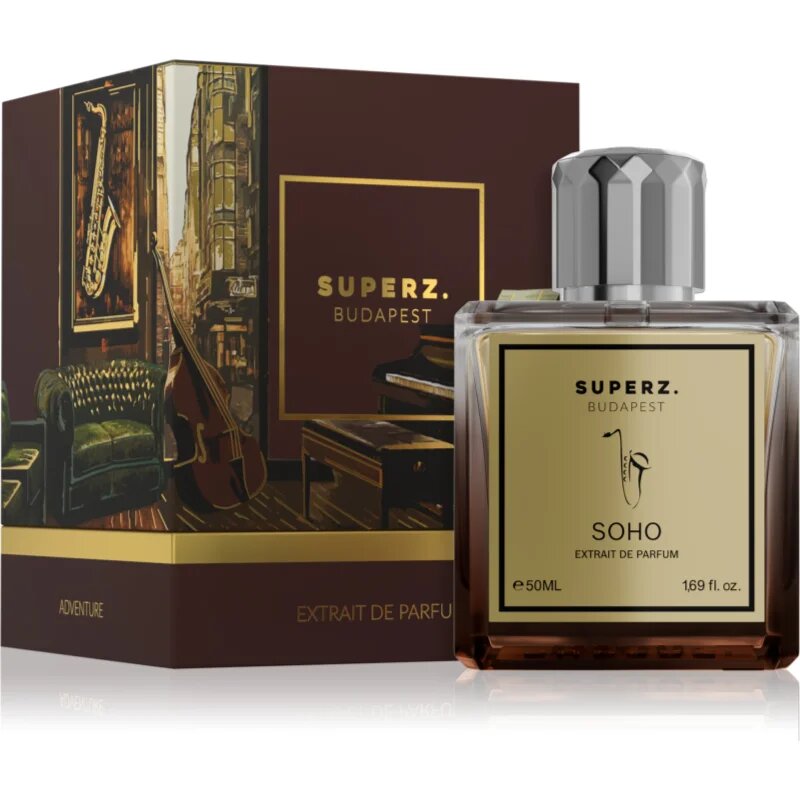 SUPERZ. Budapest Soho parfüm kivonat unisex 50 ml
