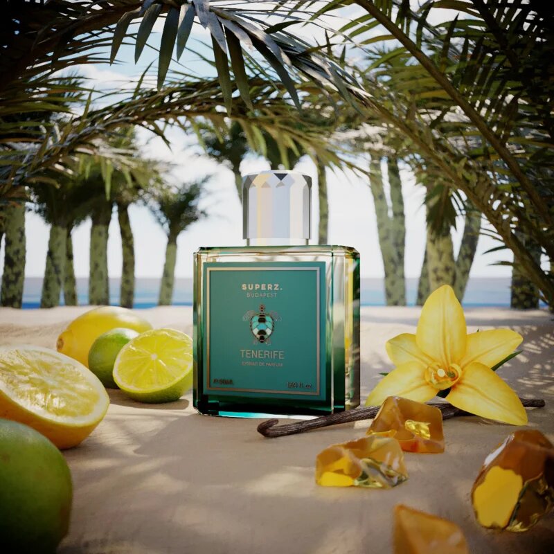 SUPERZ. Budapest Tenerife parfüm kivonat unisex 50 ml