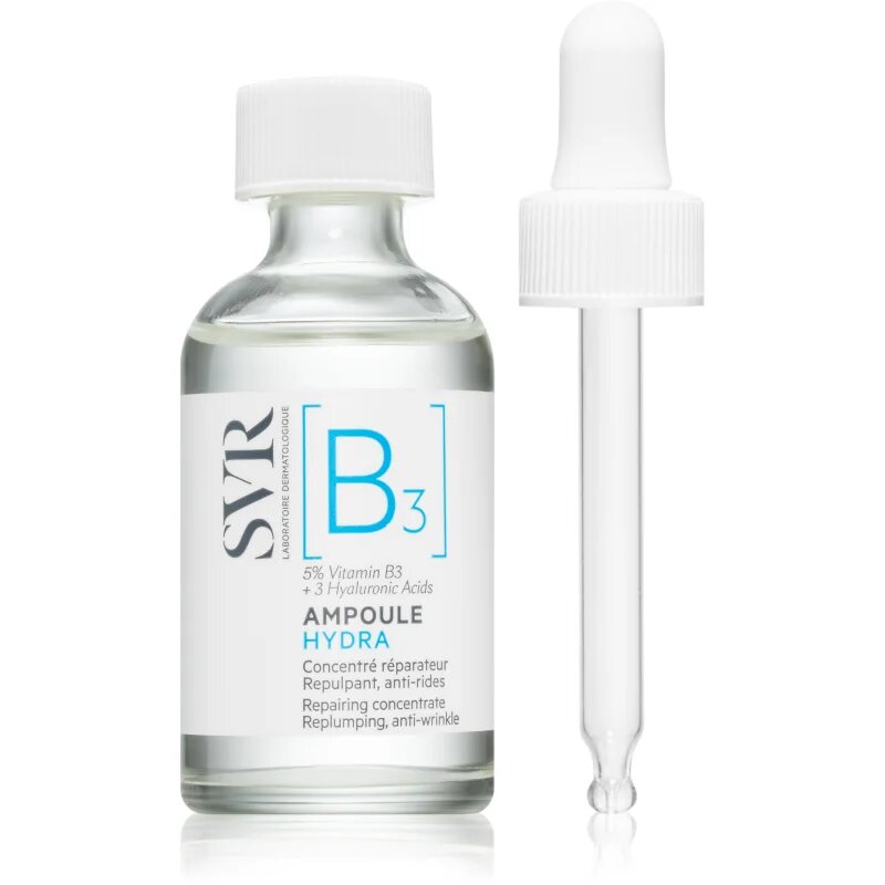 SVR Ampoule [B3] Hydra hidratáló szérum a ráncok ellen 30 ml