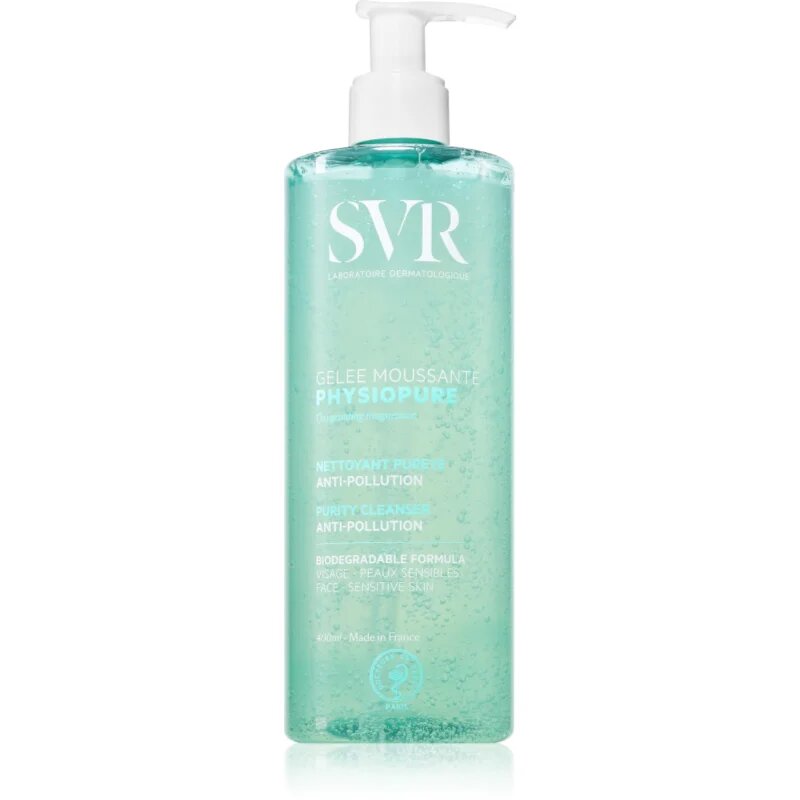 SVR Physiopure Gelee Moussante tisztító gél minden bőrtípusra 400 ml