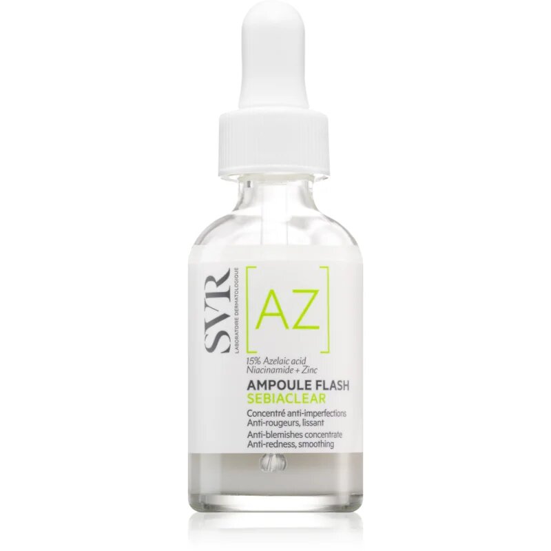 SVR Sebiaclear Ampoule helyreállító szérum a bőr tökéletlenségei ellen 30 ml