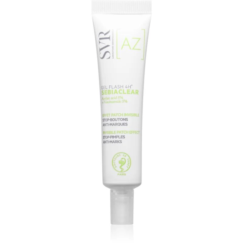 SVR Sebiaclear Gel Flash 4H helyi ápolás pattanásos bőrre 15 ml