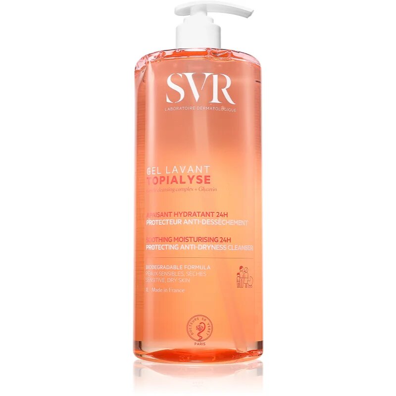SVR Topialyse hidratáló tusoló gél 1000 ml