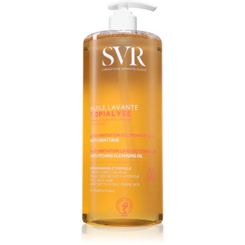 SVR Topialyse tisztító micellás olaj száraz és atópiás bőrre 1000 ml