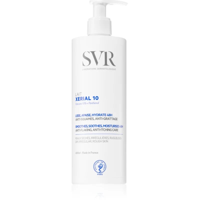 SVR Xérial 10 mélyhidratáló testápoló tej 400 ml