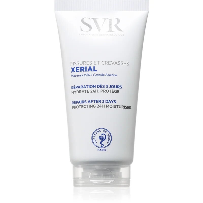 SVR Xérial Fissures Et Crevasses mélyen hidratáló krém lábra 50 ml