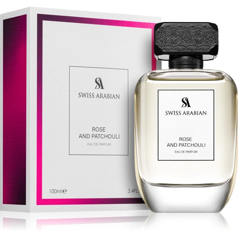 Swiss Arabian Rose and Patchouli Eau de Parfum hölgyeknek 100 ml