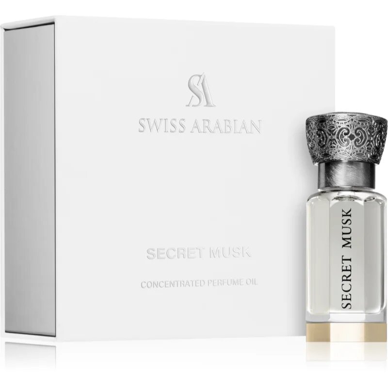 Swiss Arabian Secret Musk illatos olaj unisex 12 ml